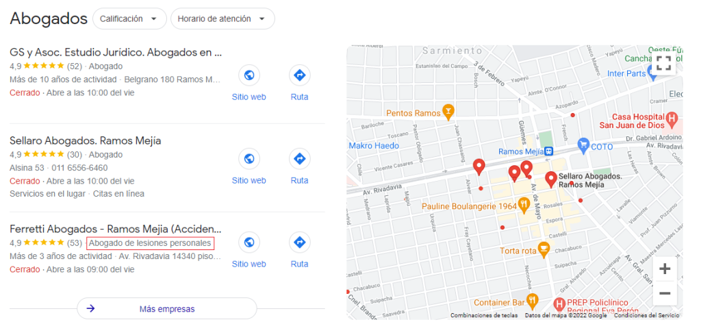 Google Maps marketing