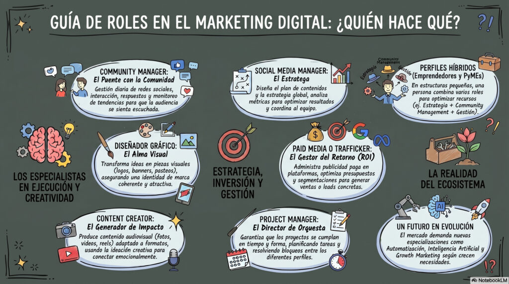 Roles en marketing digital